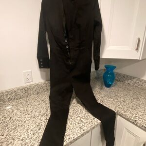 Free People Black Jumpsuit